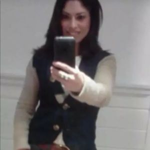 Free People navy and oatmeal cardigan MUST 👀